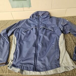Nike ACG Jacket Womens Medium Light Blue Full Zip Athletic